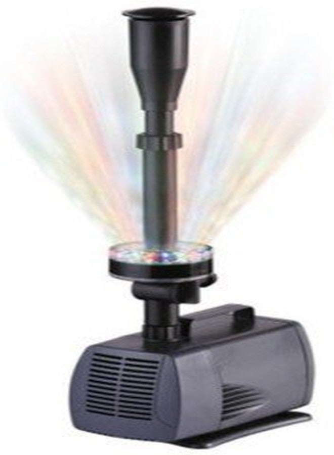 سوبو مضخة نافورة مع طقم - LED-9800FP - 85 واط - أقصى تدفق 5500 - سوبو - رأس طاقة داخلي غاطس مع طقم نافورة - Image 2